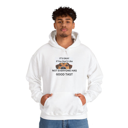 It's Okay If You Don't Like Dog, Not Everyone Has Good Tast  Hoodie